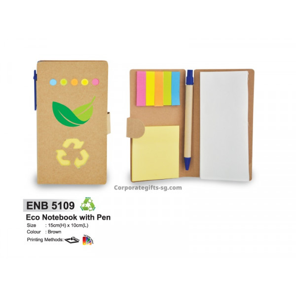 ENB 5109 Eco Notebook with Pen